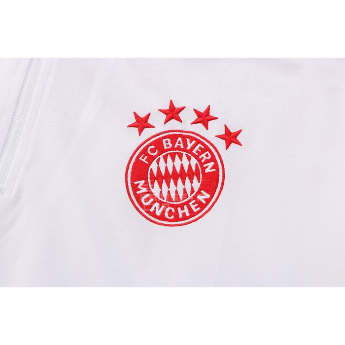 Chandal de Sudadera del Bayern Munich 22-23 Blanco - Haga un click en la imagen para cerrar
